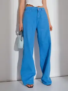 StyleCast Women Wide Leg High-Rise Jeans