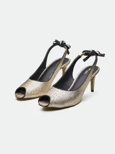 Oroh Women Party Western - Embellished Leather Party Stiletto Pumps