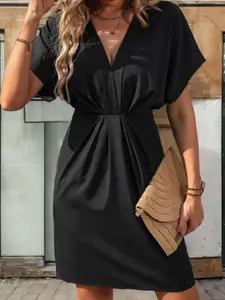 StyleCast Women V-Neck Wrap Dress