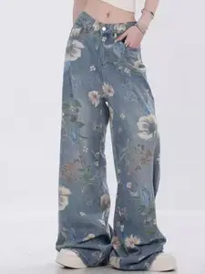 StyleCast Women Relaxed Fit Printed Jeans