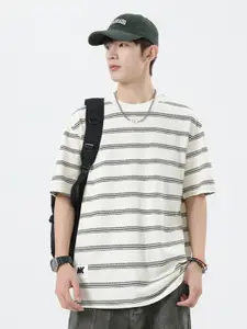 StyleCast x Revolte Men Striped T-shirt