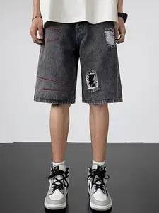StyleCast x Revolte Men Denim Shorts