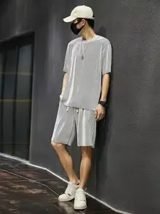 StyleCast x Revolte Round Neck Short Sleeves T-shirt With Shorts