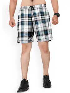 Moda Rapido Men Checked Printed Shorts