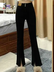 StyleCast Women Regular Fit Mid-Rise Clean Look Jeans