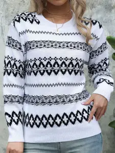 StyleCast x Revolte Round Neck Women Pullover