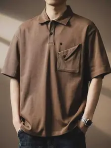 StyleCast Men Polo Collar T-shirt