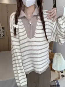 StyleCast Women Striped Woollen Sweater