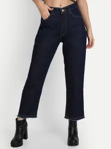 CORSICA Women Jean Straight Fit High-Rise Light Fade Jeans