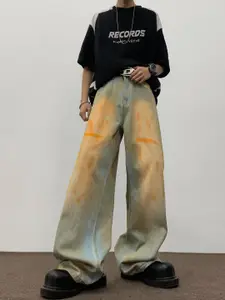 StyleCast x Revolte Men Relaxed Fit Light Fade Jeans