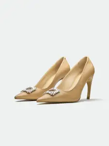 Oroh Leather Party Stiletto Pumps