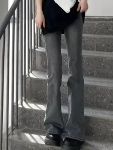 StyleCast Women Bootcut High-Rise Light Fade Jeans