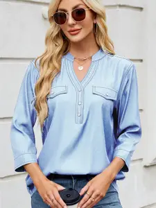 StyleCast Women Opaque Casual Shirt