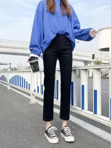 StyleCast Women Slim Fit High-Rise Cotton Jeans