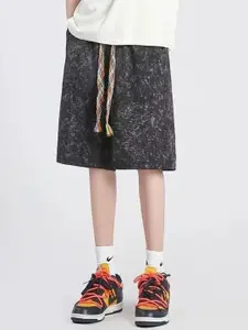 StyleCast Men Abstract Printed Regular Fit Regular Shorts