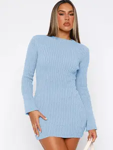StyleCast x Revolte Women Round Neck Bodycon Dress