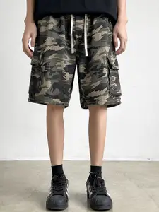 StyleCast x Revolte Men Camouflage Printed Shorts