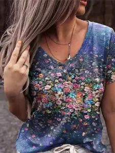 StyleCast Floral Print Top