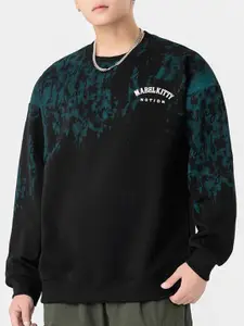 StyleCast x Revolte Men Printed Cotton Sweatshirt