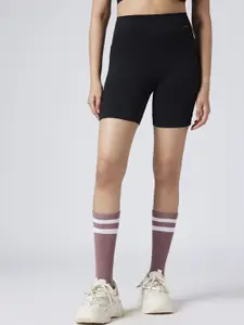 FEIER Women Skinny Fit High-Rise Sports Shorts