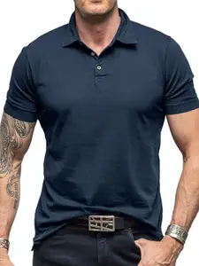 StyleCast x Revolte Men Polo Collar T-shirt