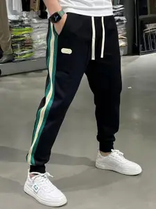 StyleCast x Revolte Men Striped Side Stripes Joggers