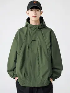 StyleCast x Revolte Men Open Front Hooded Jacket