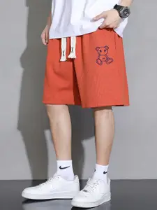 StyleCast x Revolte Men Mid-Rise Printed Shorts