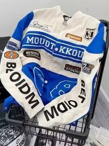 StyleCast x Revolte Men Regular Sports Graphic Jacket