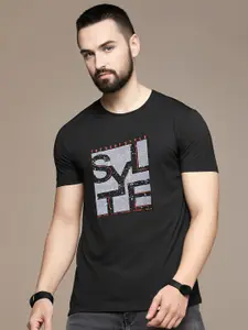 Moda Rapido Men Printed Pockets T-shirt