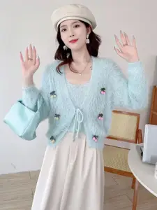 StyleCast Casual V-Neck Long Sleeve Top