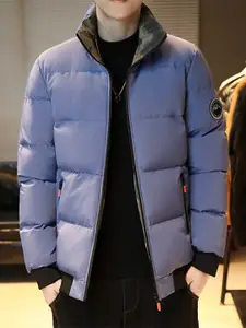 StyleCast x Revolte Men Mock Collar Puffer Jacket
