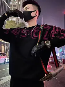 StyleCast Men Casual Typography Sweatshirt