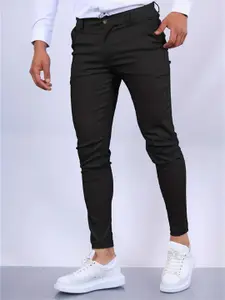 StyleCast x Revolte Men Slim Fit Easy Wash Formal Trousers