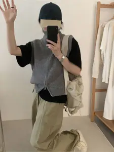 StyleCast Women Turtle Neck Sleeveless Sweaters