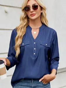 StyleCast Women Opaque Casual Shirt