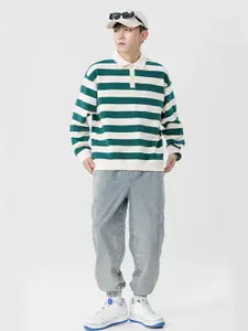 StyleCast x Revolte Men Striped Sweatshirt