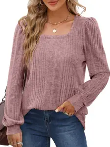 StyleCast Women Puff Sleeve Top