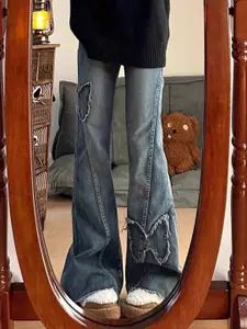 StyleCast Women Mid-Rise Bootcut Cotton Jeans