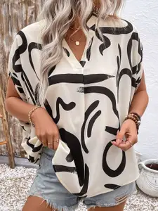StyleCast x Revolte Women Opaque Printed Casual Shirt