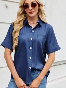 StyleCast Women Opaque Casual Shirt