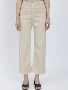 CORSICA Women Jean Straight Fit High-Rise Stretchable Jeans