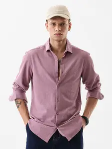 Snitch Men Slim Fit Casual Shirt