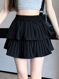 StyleCast Women Flared Mini Skirt