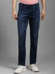 Louis Philippe Jeans Men Slim Fit Mid-Rise Light Fade Jeans