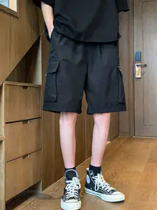 StyleCast Men Loose Fit Cargo Mid-Rise Casual Shorts