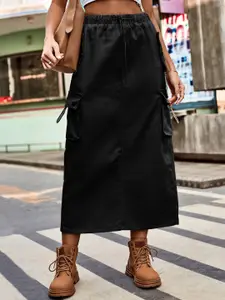 StyleCast A-Line Midi Cotton Skirts