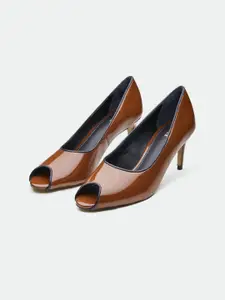 Oroh Leather Party Stiletto Sandals