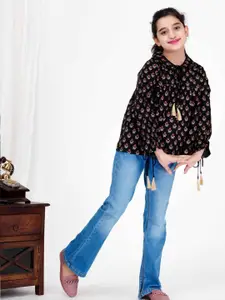 DMP FASHION Geometric Print Top