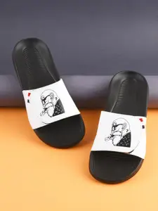 PERY PAO Men Printed Sliders